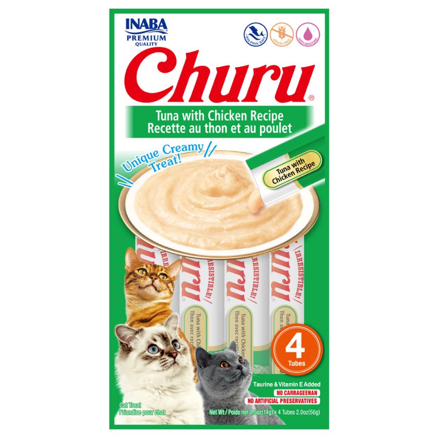 Churu atún/pollo snack para gatos 56 GR, , large image number null